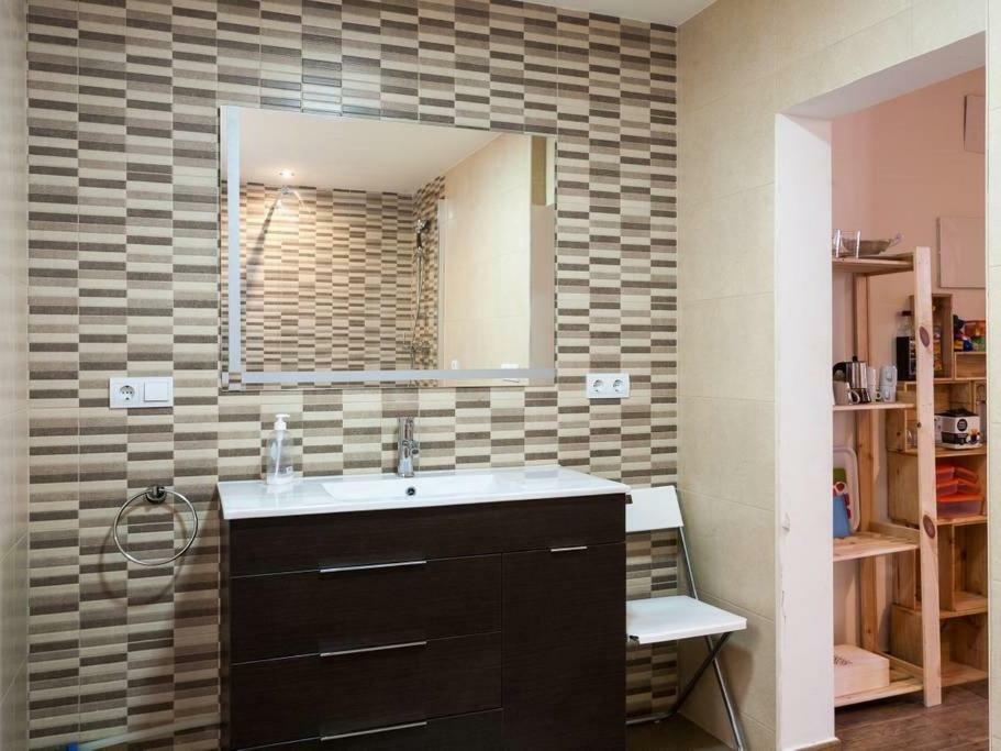 Apartamento En Casa Historica En La Playa Valencia Buitenkant foto