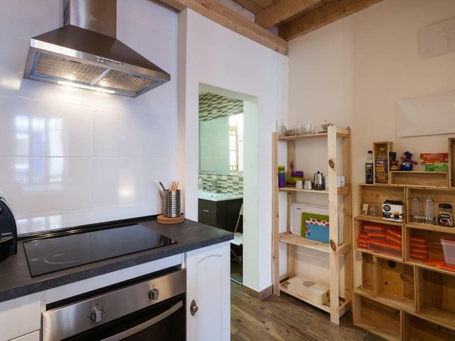 Apartamento En Casa Historica En La Playa Valencia Buitenkant foto